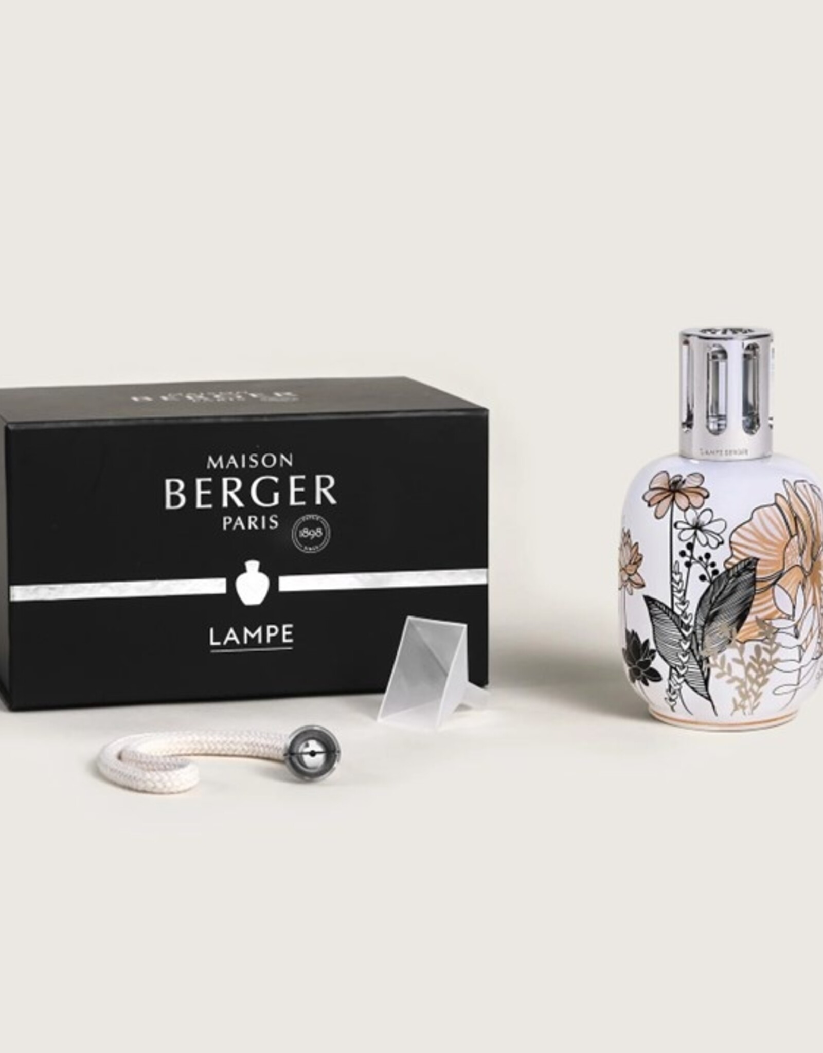 Maison Berger Lampe porcelaine végétale - Blanche