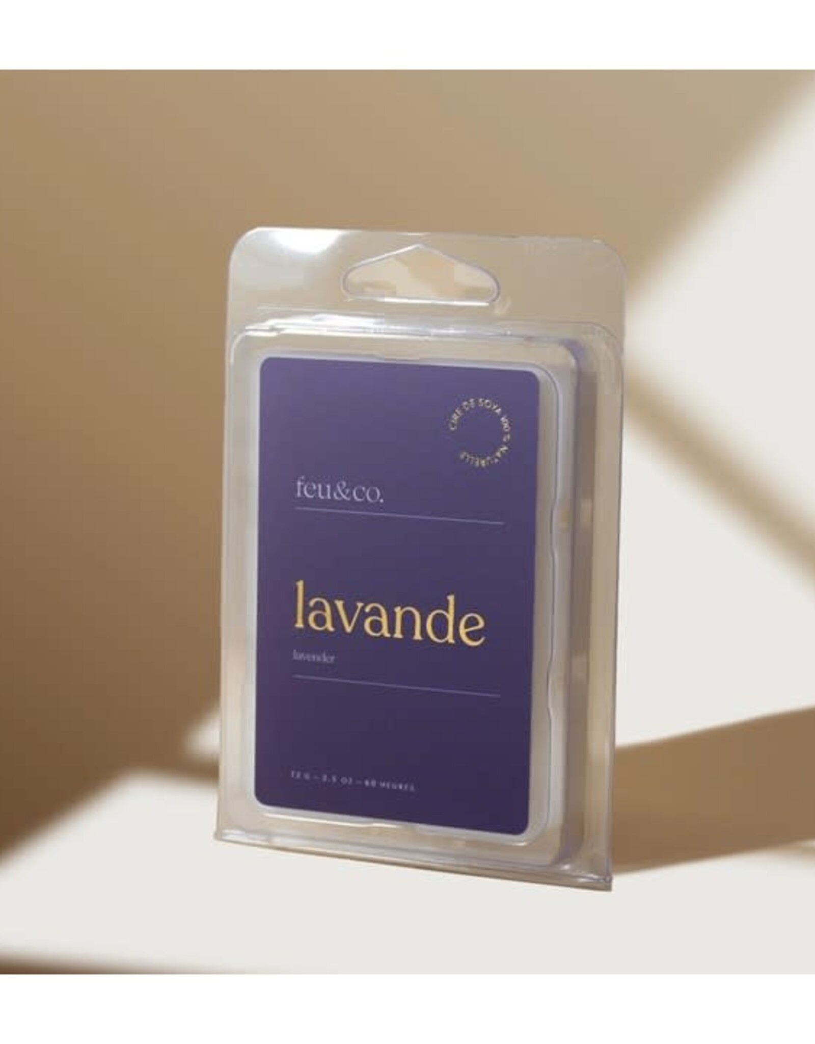 Feu & Co Cube de cire - Lavande