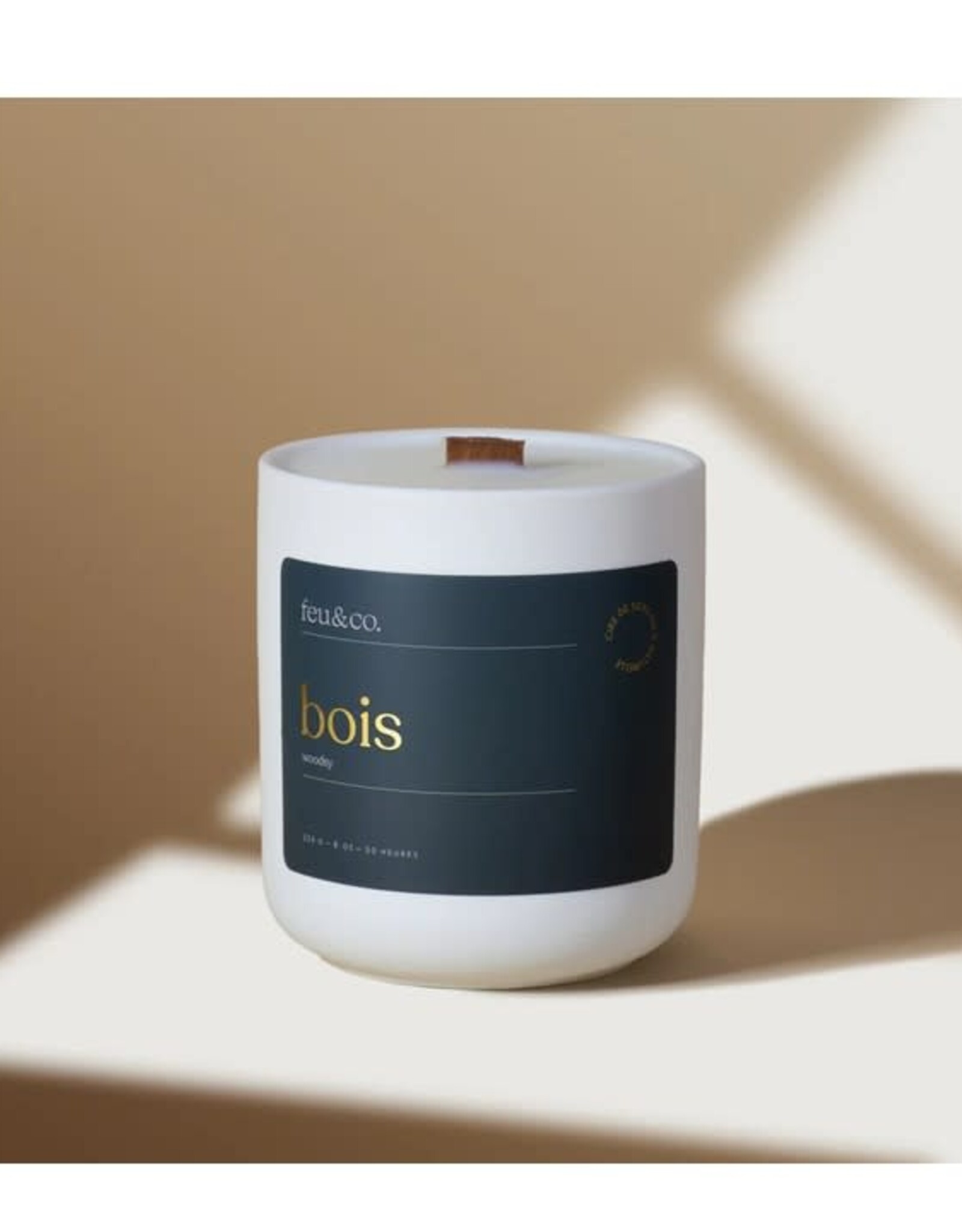 Feu & Co Bougie - Bois