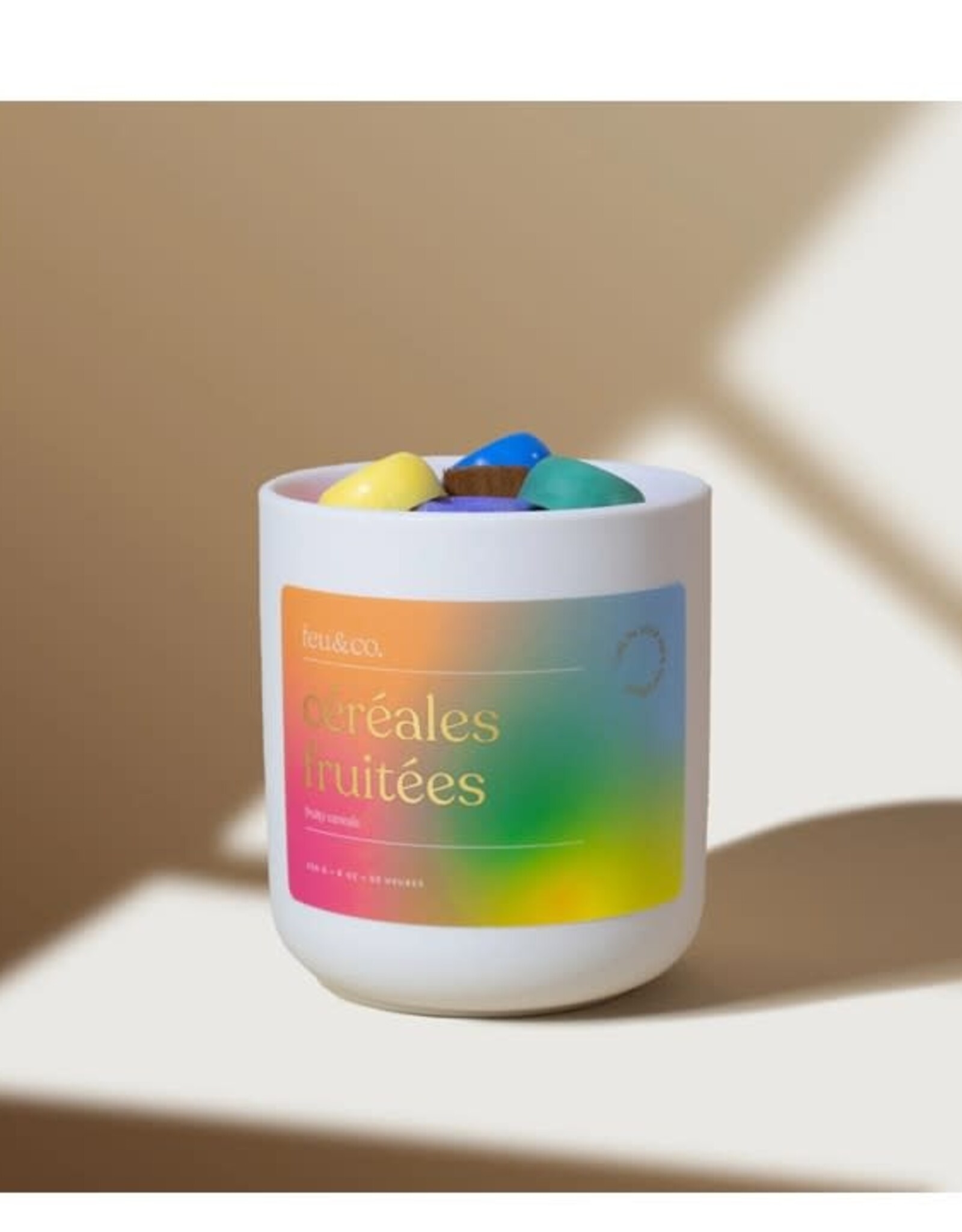 Feu & Co Bougie - Céréales fruités