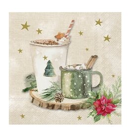 Serv. Table - Tasse café hivernale