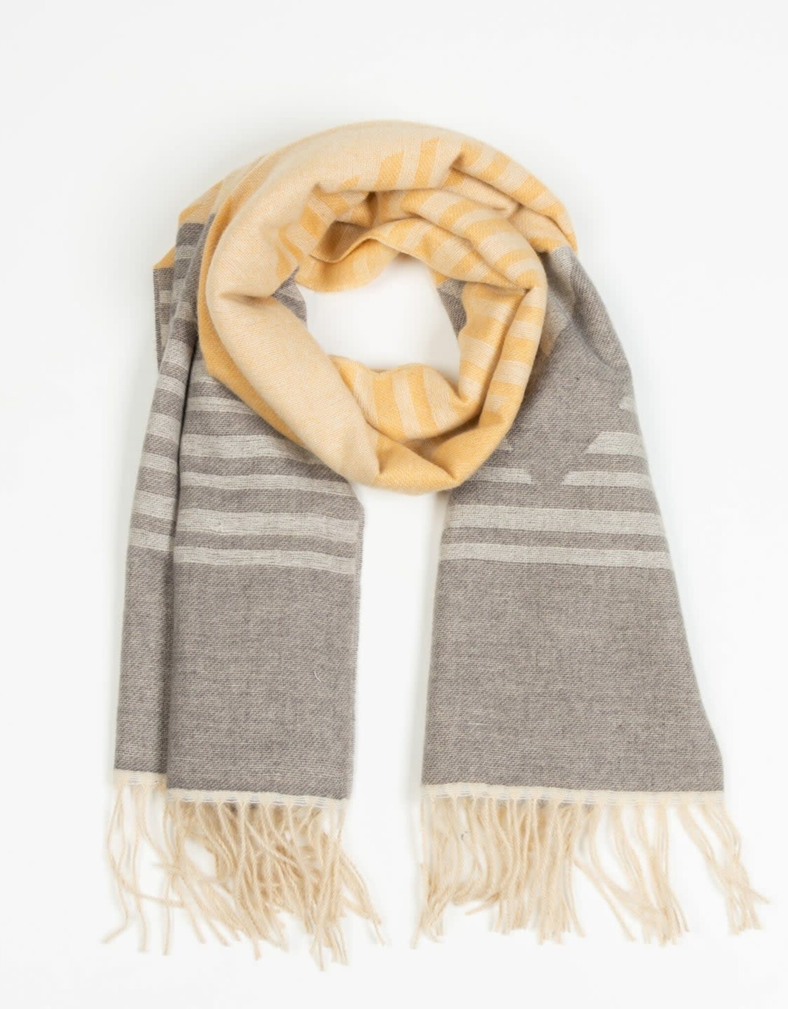 Foulard Aztec - Jaune