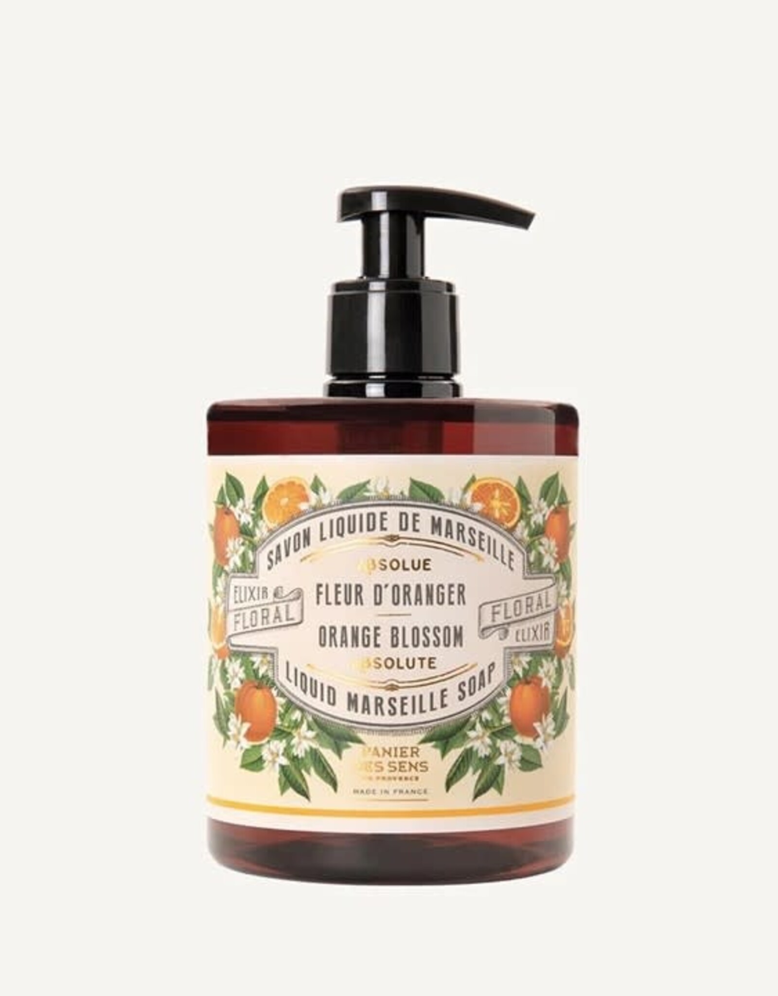 Savon liquide Marseille  - Fleur d'Oranger
