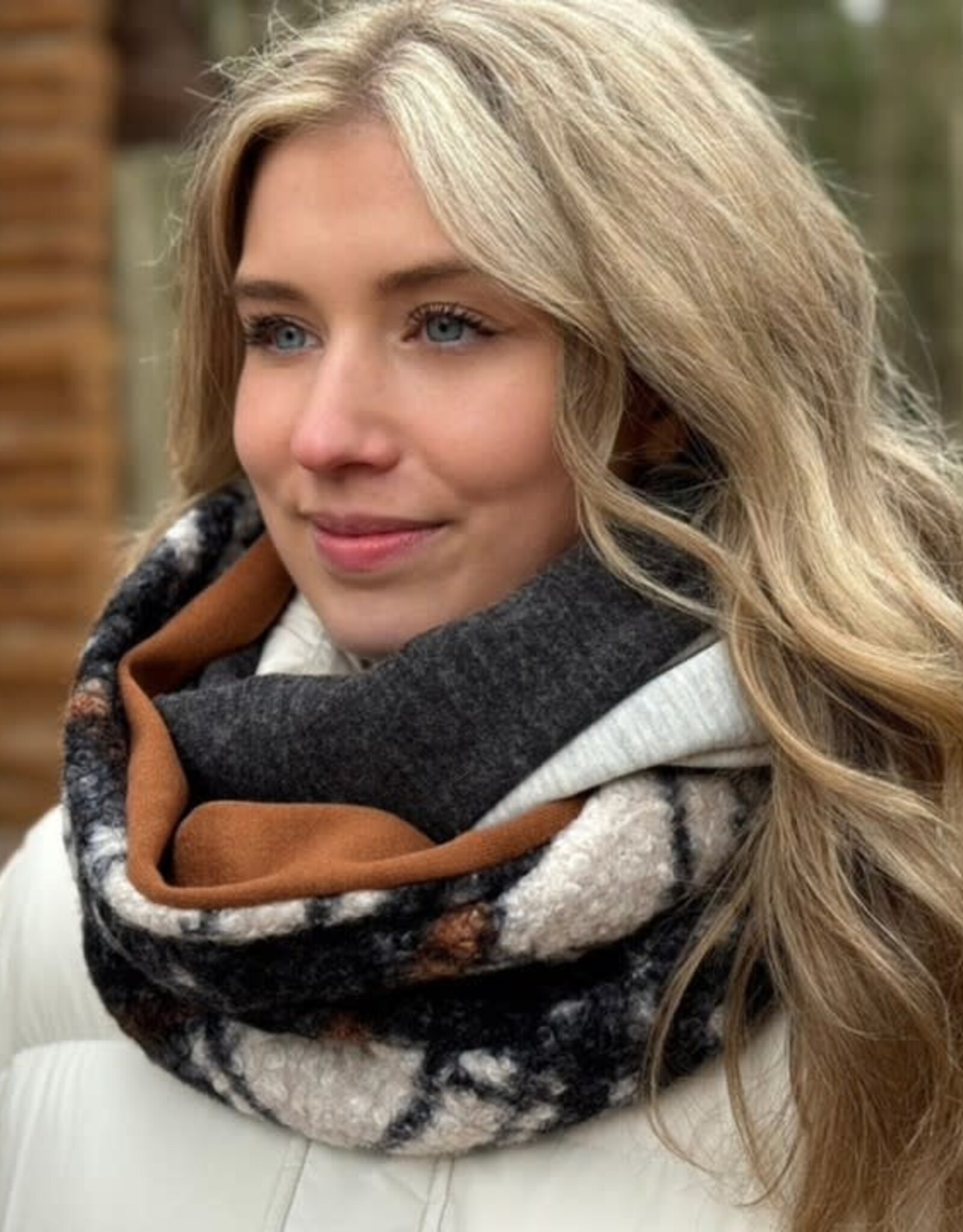 Baluchon Foulard infini bouclé 1809