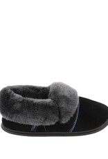 Garneau Pantoufle la Paresseuse Noir - Femme
