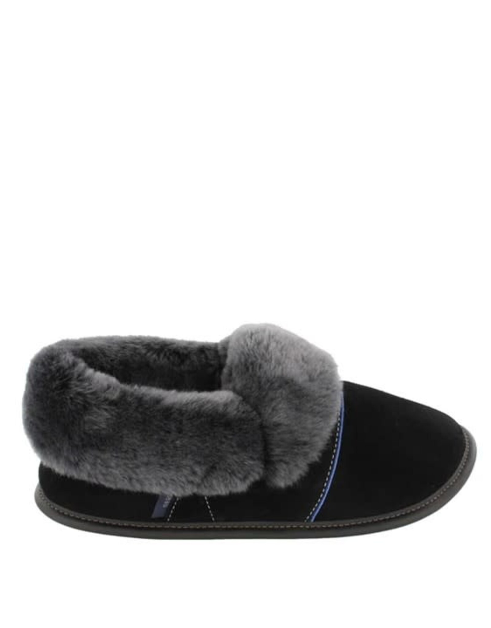 Garneau Pantoufle la Paresseuse Noir - Femme