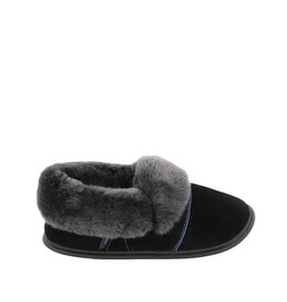 Garneau Pantoufle la Paresseuse Noir - Femme