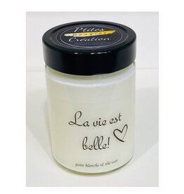 Moments MG Grande bougie - La vie est belle