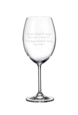 La maison du bar Verre à vin  - La vie fait de nous des Collègues  !