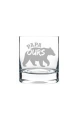 La maison du bar Verre à whisky - Papa ours