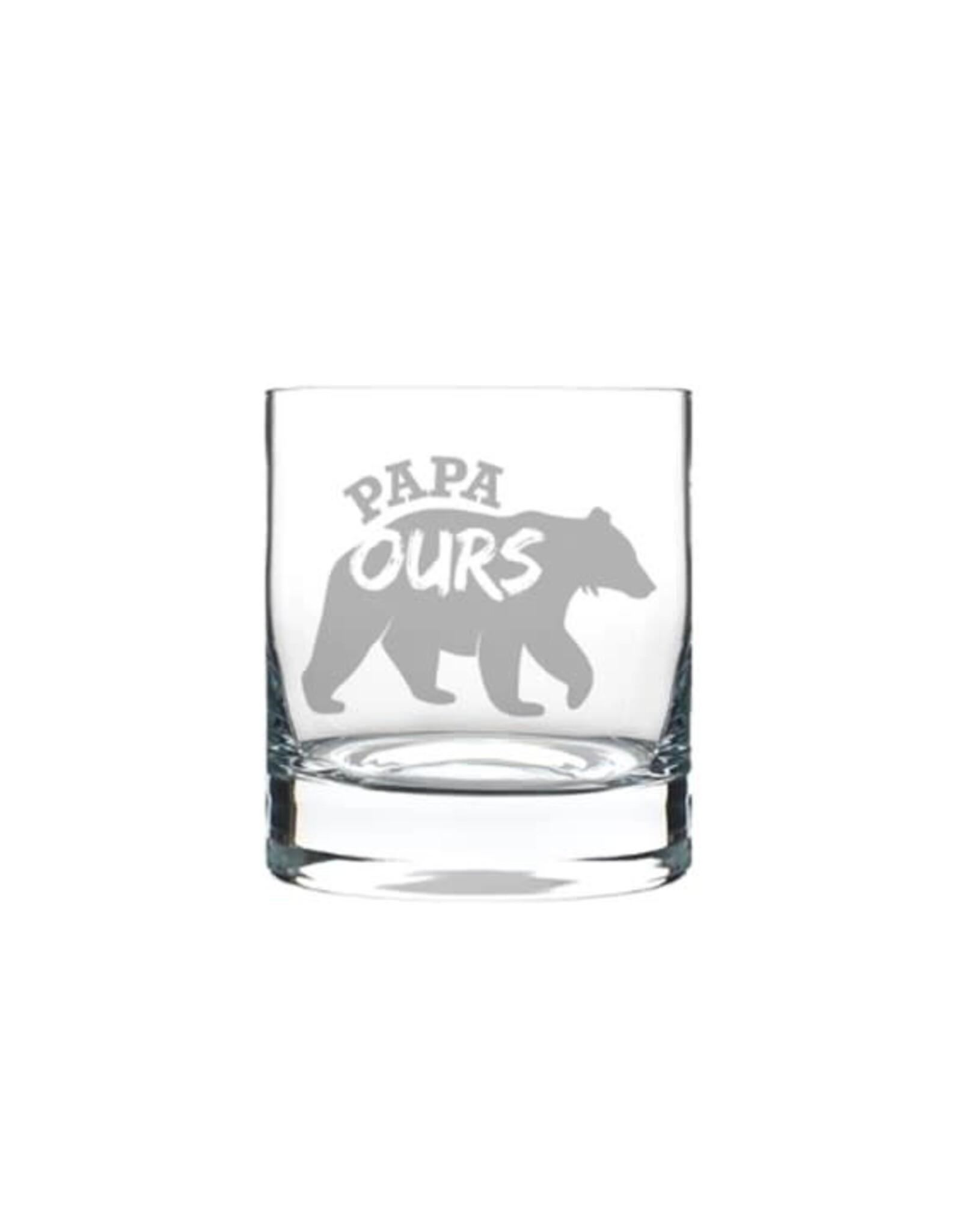 La maison du bar Verre à whisky - Papa ours
