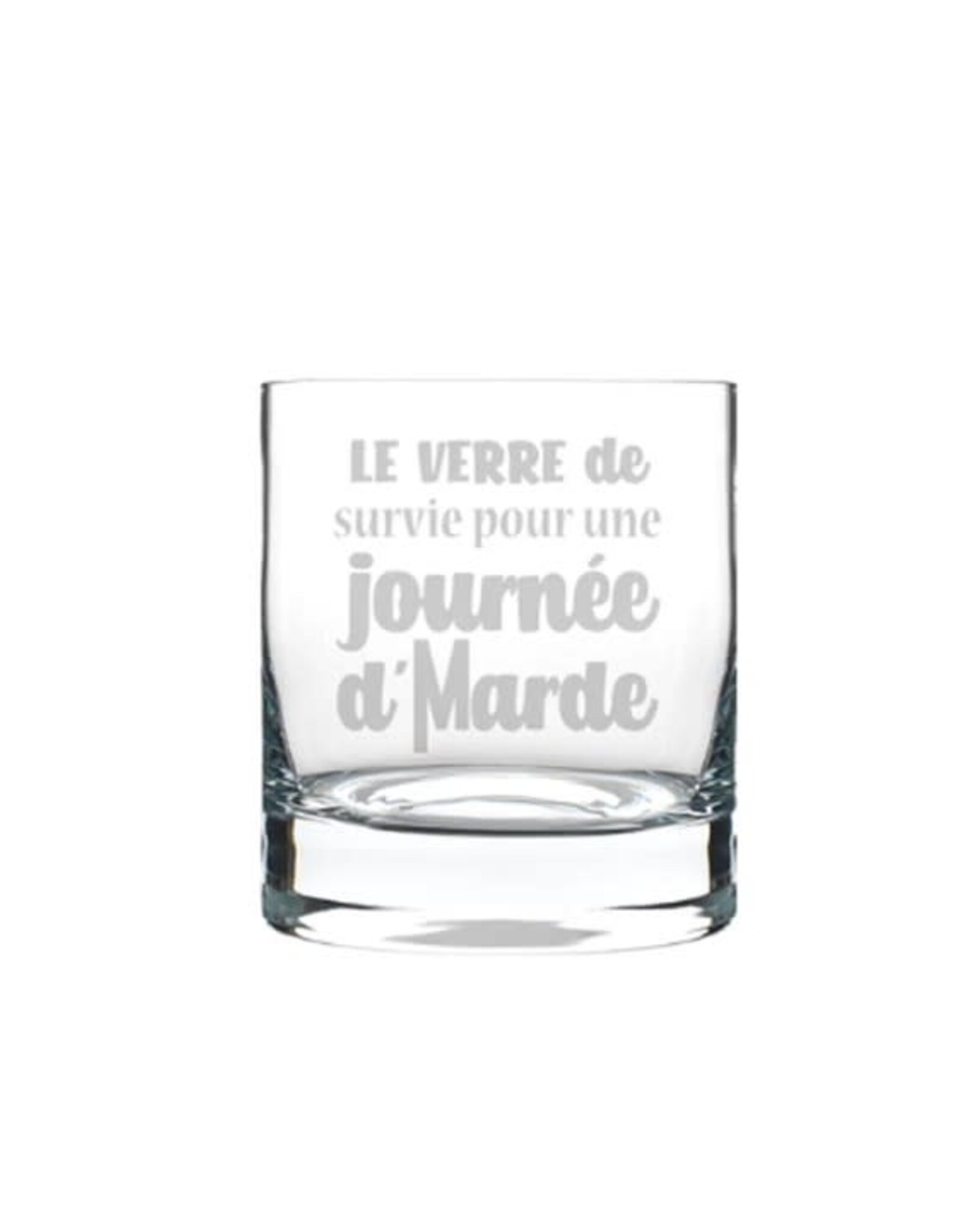 La maison du bar Verre à whisky - Journée Marde