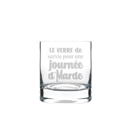 La maison du bar Verre à whisky - Journée Marde