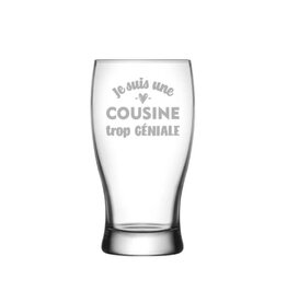La maison du bar Verre à bière - Cousine trop géniale