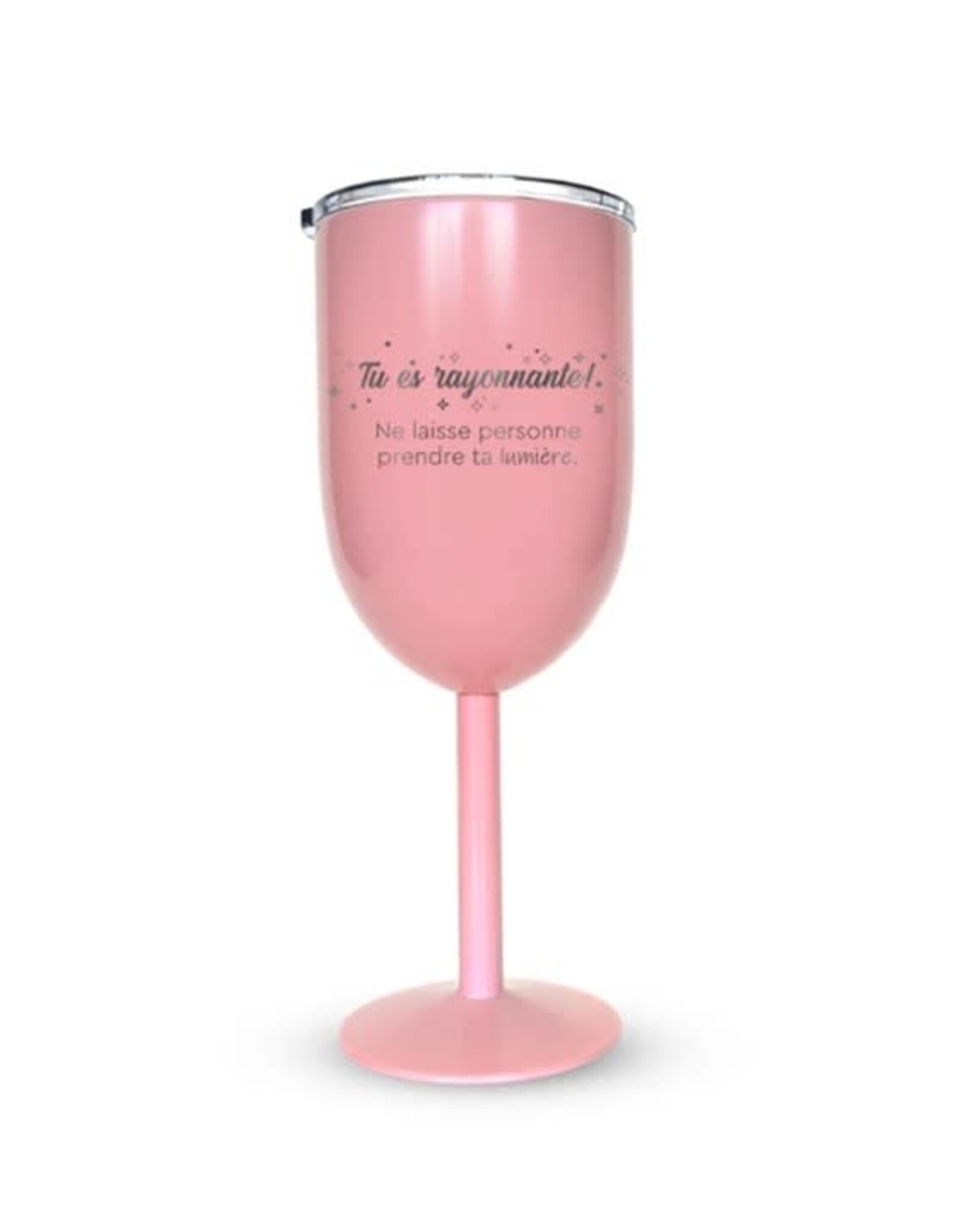 La maison du bar Coupe iso  - Tu es rayonnante ... (rose )