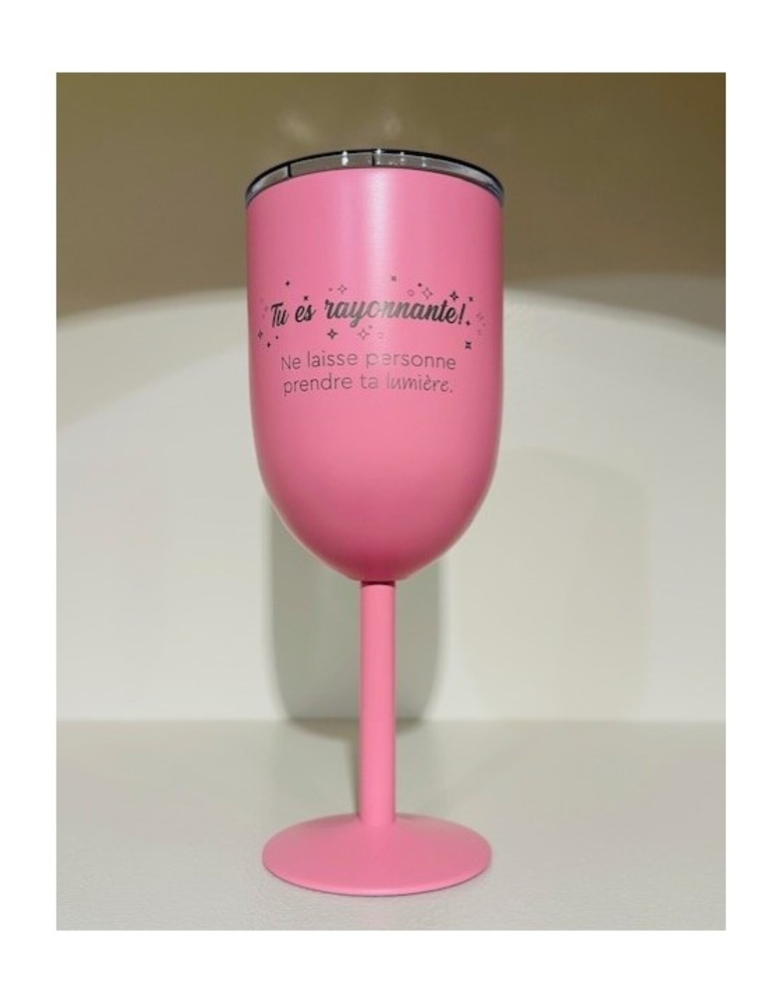 La maison du bar Coupe iso  - Tu es rayonnante ... (rose )