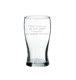 La maison du bar Verre à bière  - Cheers à tous ceux ...