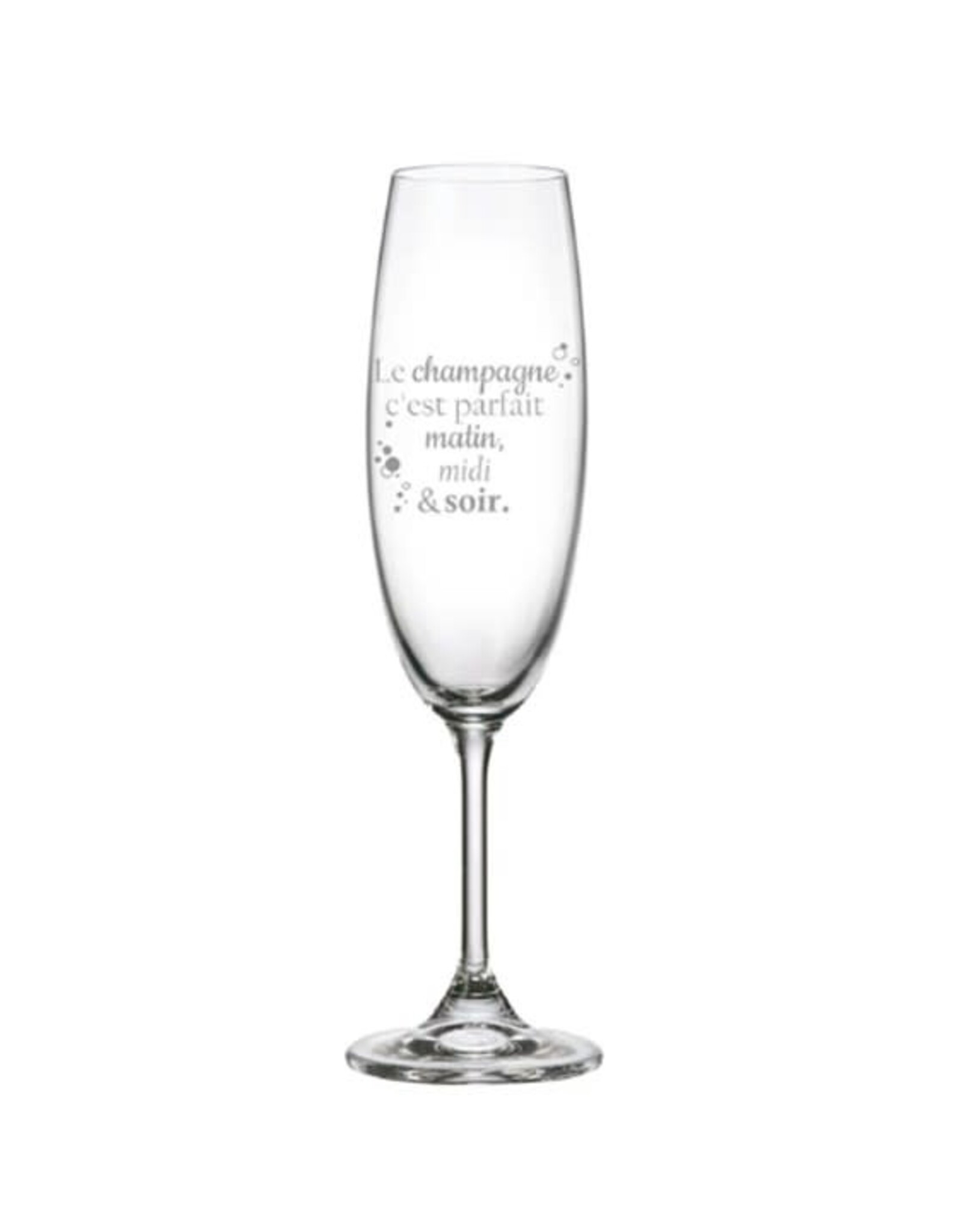La maison du bar Flûte champagne  - Parfait matin, midi & Soir !