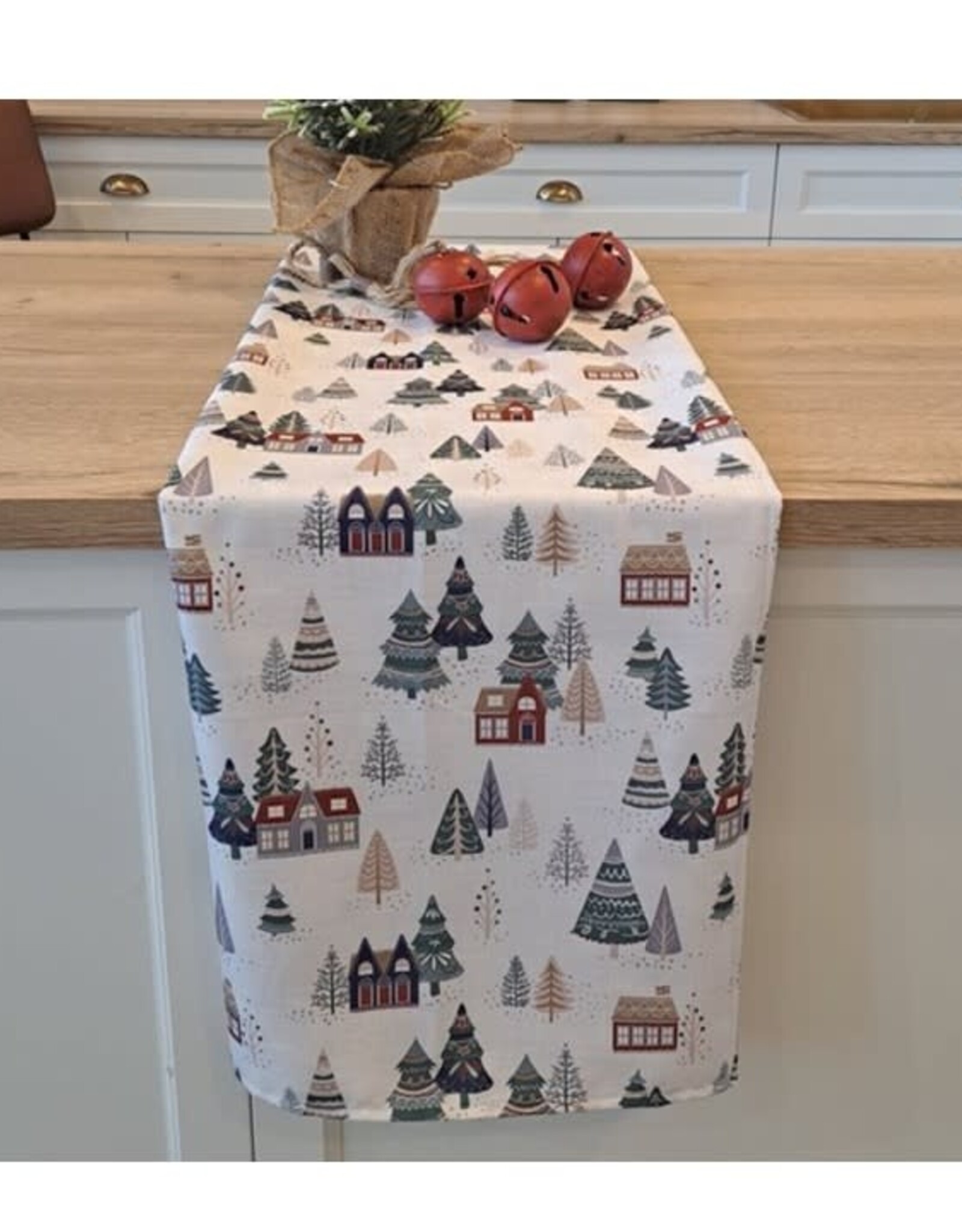 Nappe Arbre gris- 60 x 108''