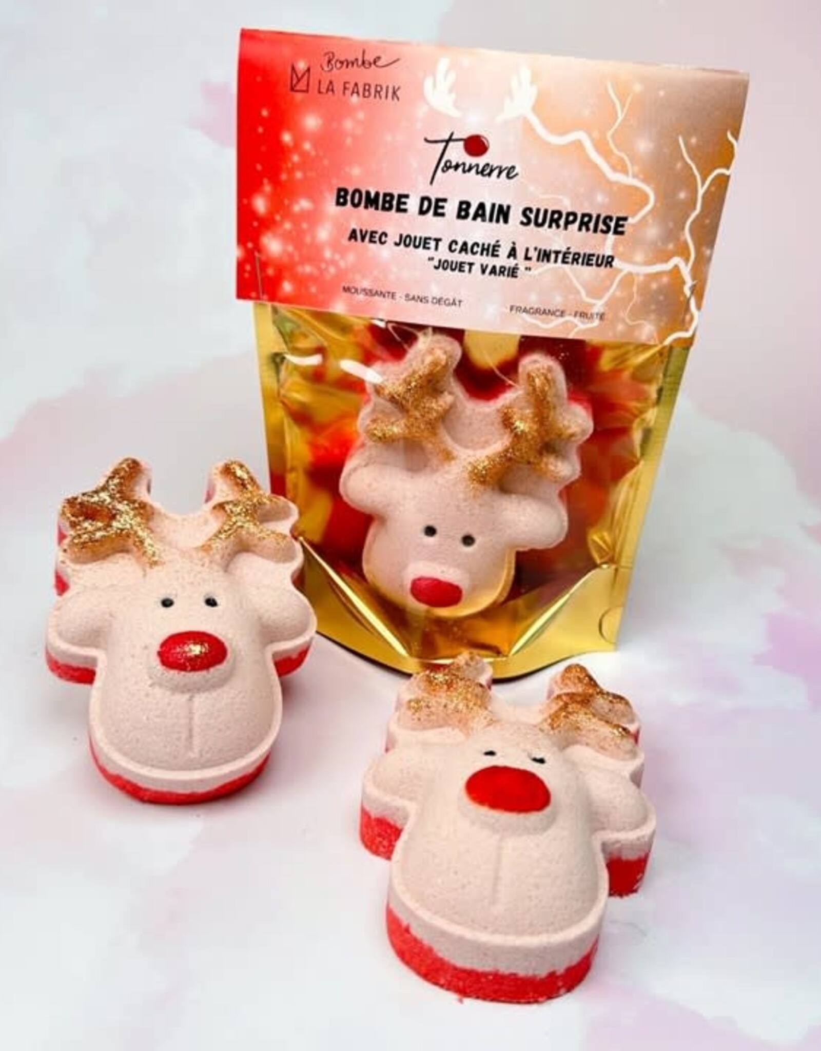 Bombe de bain - Renne