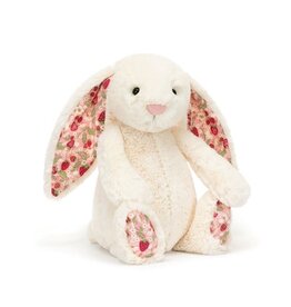 Jellycat Lapin crème Blossom-Fraise