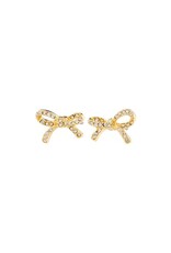 Pilgrim Mini Boucle cristal Catharina - Or