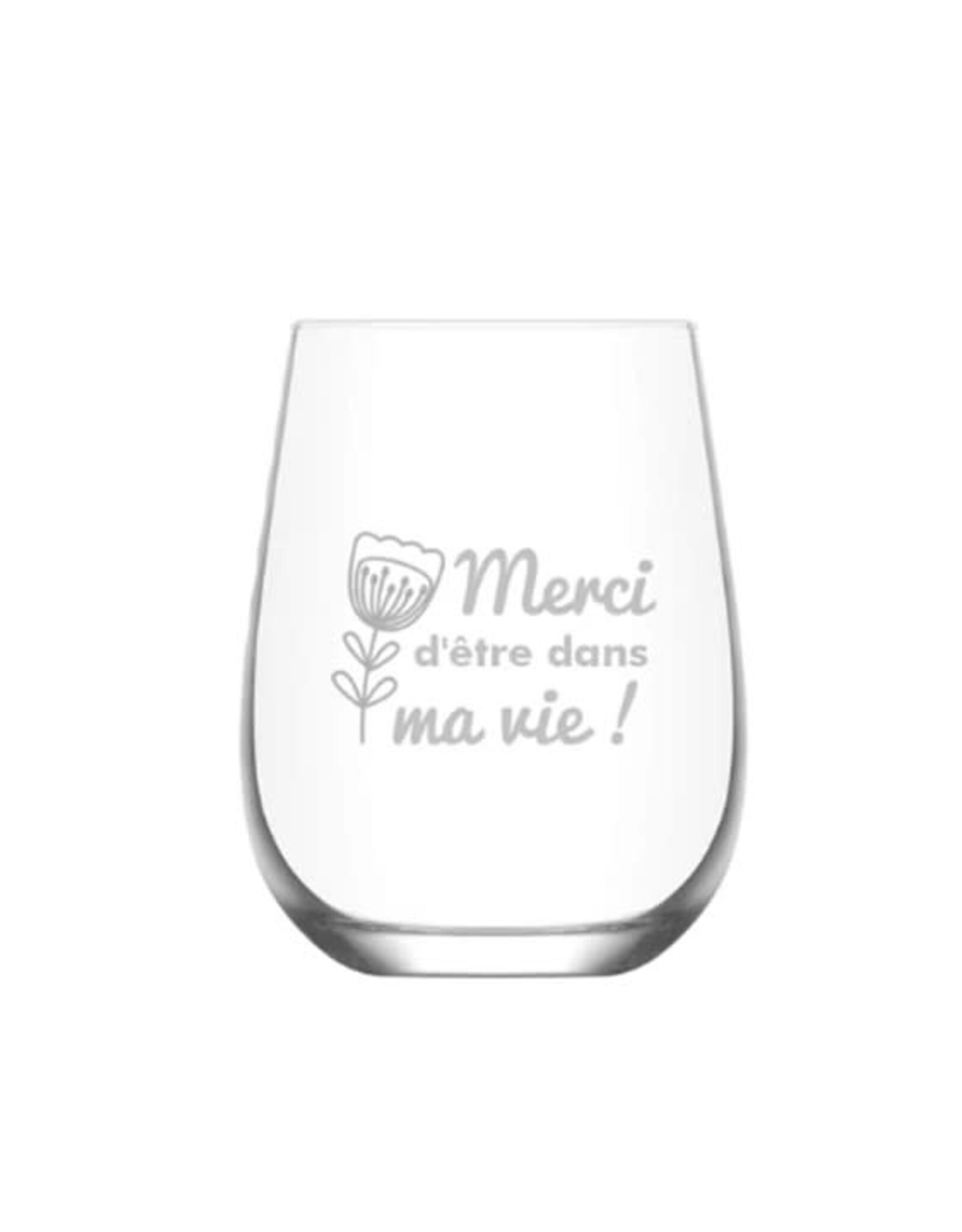 La maison du bar Verre sans pied - Merci d'être dans ma vie