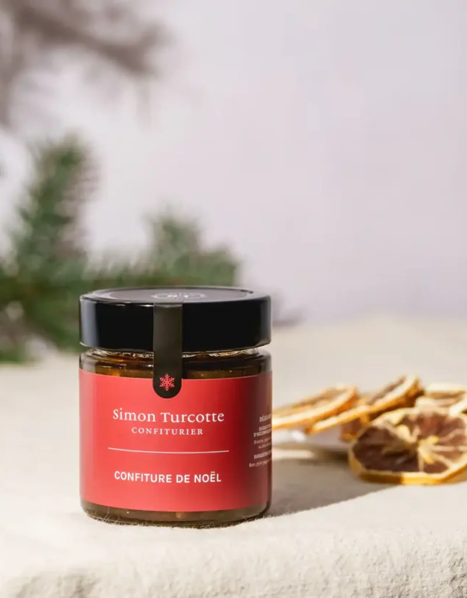 Simon Turcotte confiturier Confiture de Noël -212 ml