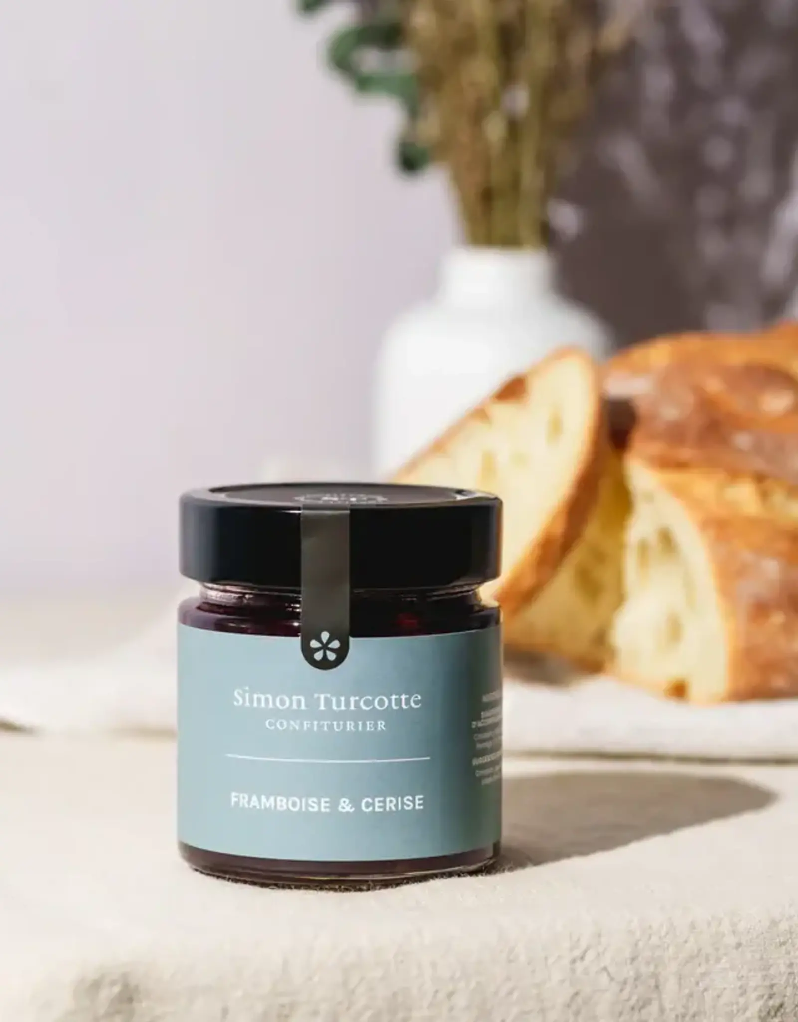 Simon Turcotte confiturier Tartinade Framboise et cerise