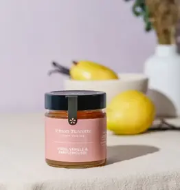 Simon Turcotte confiturier Tartinade Poire, vanille, pamplemousse