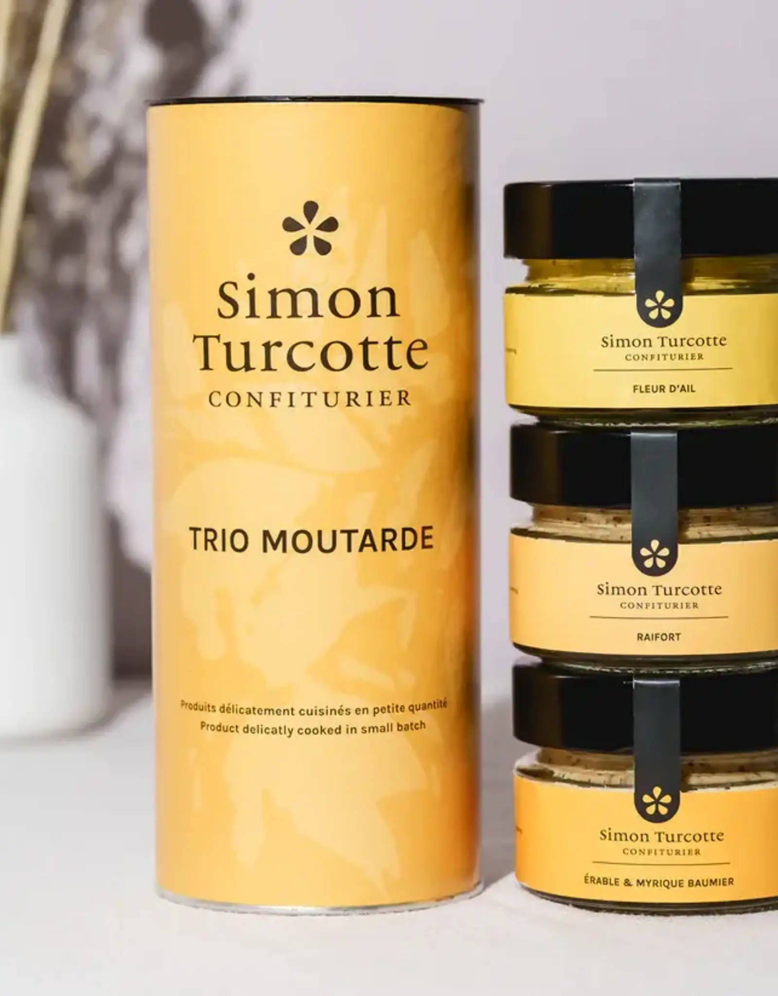 Simon Turcotte confiturier Trio  Moutarde