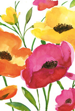 Serv. Table - Aquarel poppy