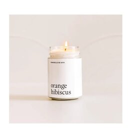 Marée Chandelles Bougie Orange & hibiscus   - 314ml