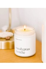 Marée Chandelles Bougie - Eucalyptus & menthe