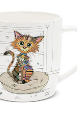 Tasse chat Roux - assis