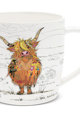 Tasse chat Vache - Brune