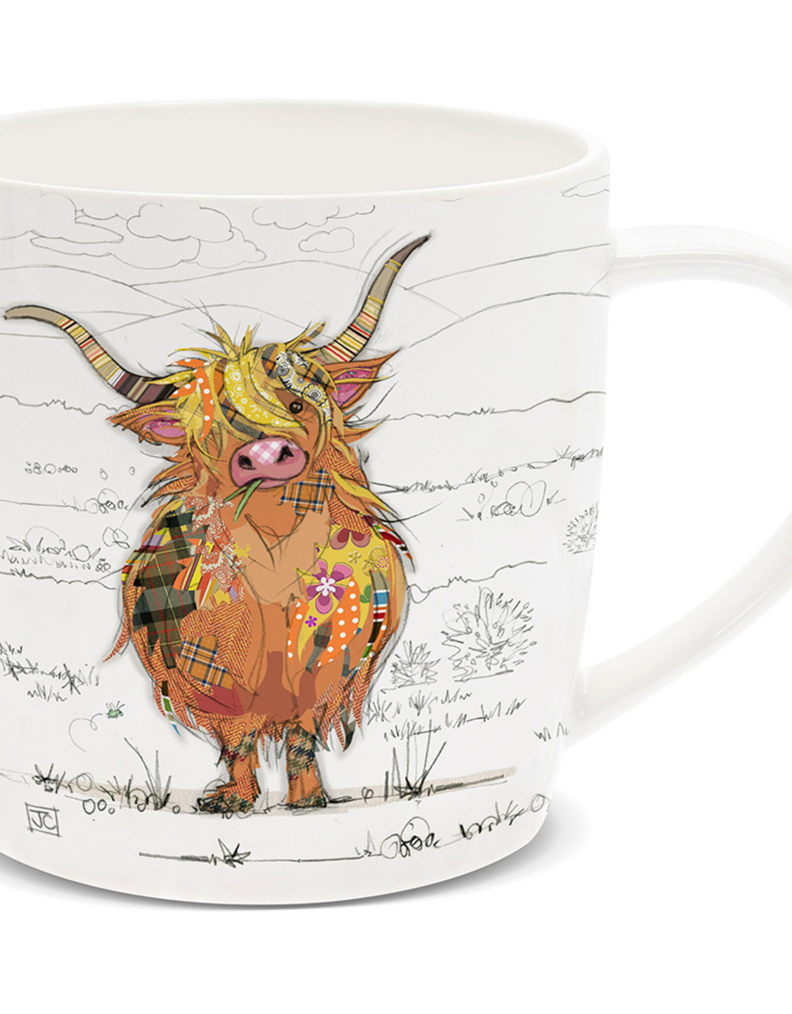 Tasse chat Vache - Brune