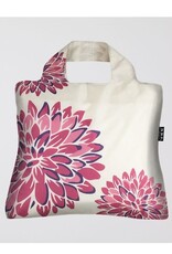 Sac magasinage  Fleur -  Beige & Mauve