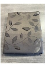 Nappe Jacquard Feuilles - Gris  70'' x 126''