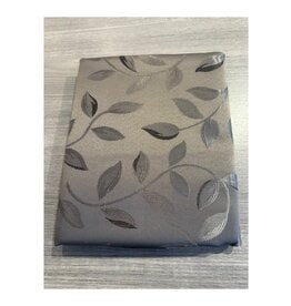 Nappe Jacquard Feuilles - Gris  70'' x 126''