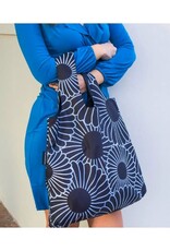 Sac magasinage - Fleurs Bleues