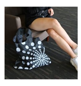 Sac magasinage - Artifice noir + Blanc