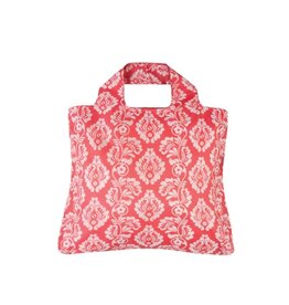 Sac magasinage - Paysley rouge