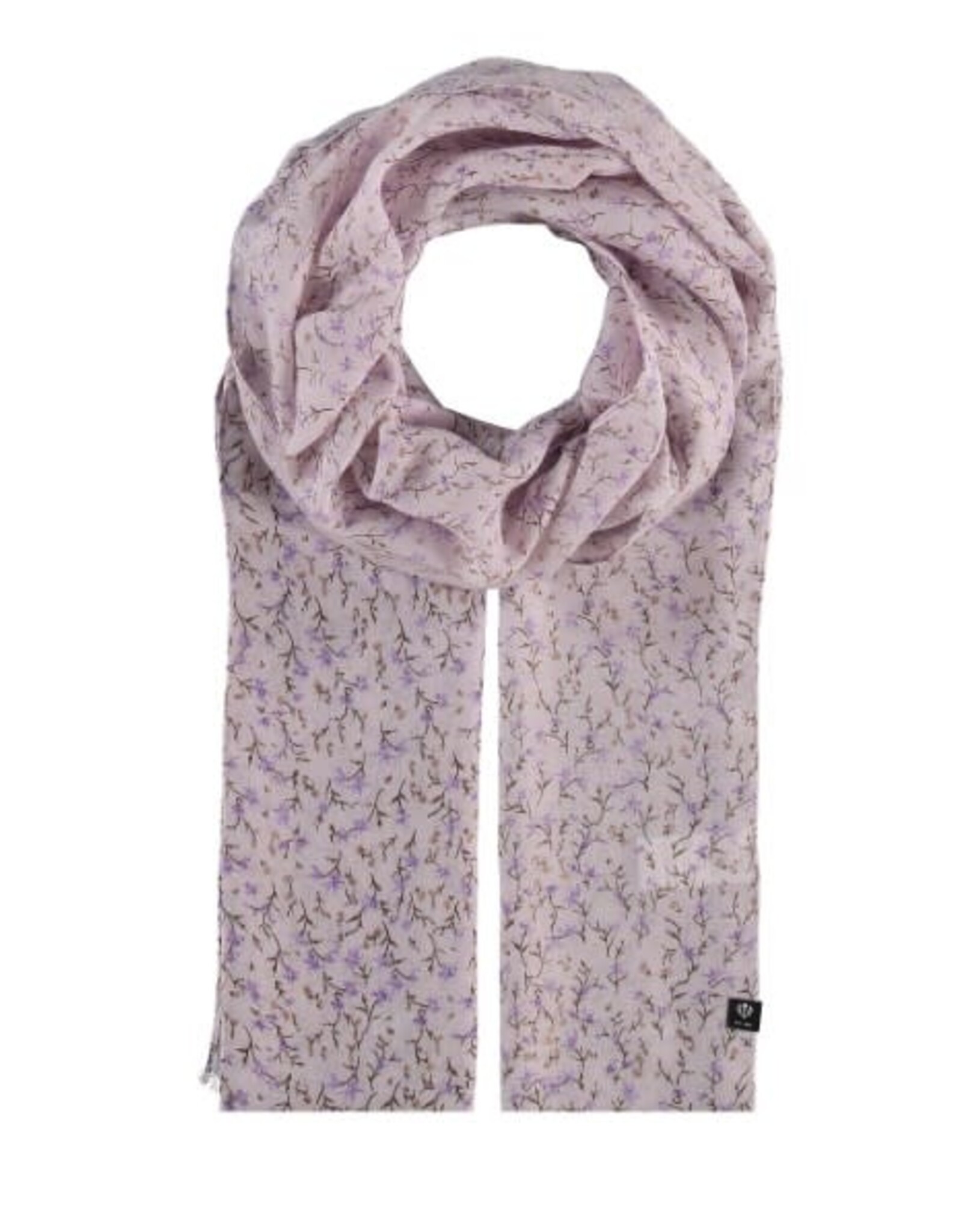 Fraas Foulard mini  fleurs - Lavande