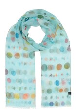 Fraas Foulard ronds multi - Bleu