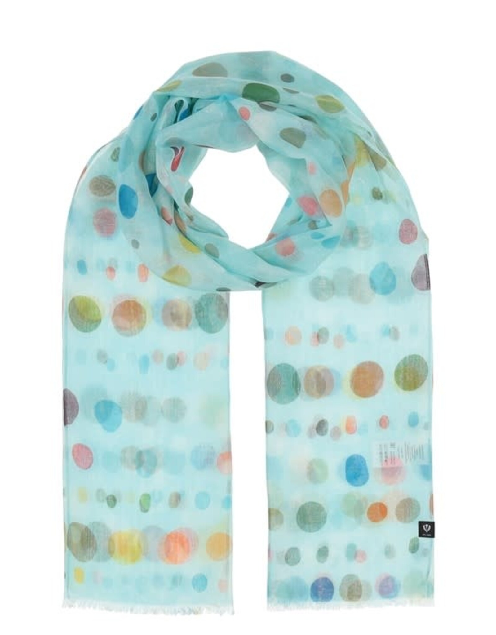 Fraas Foulard ronds multi - Bleu