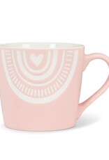 Tasse rose  - Coeur