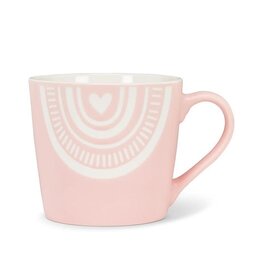 Tasse rose  - Coeur