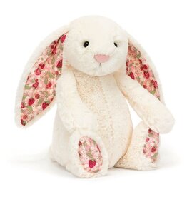 Jellycat Lapine Moy.  crème Blossom-Fraise