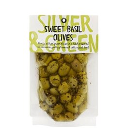 Olives vertes & Basilic